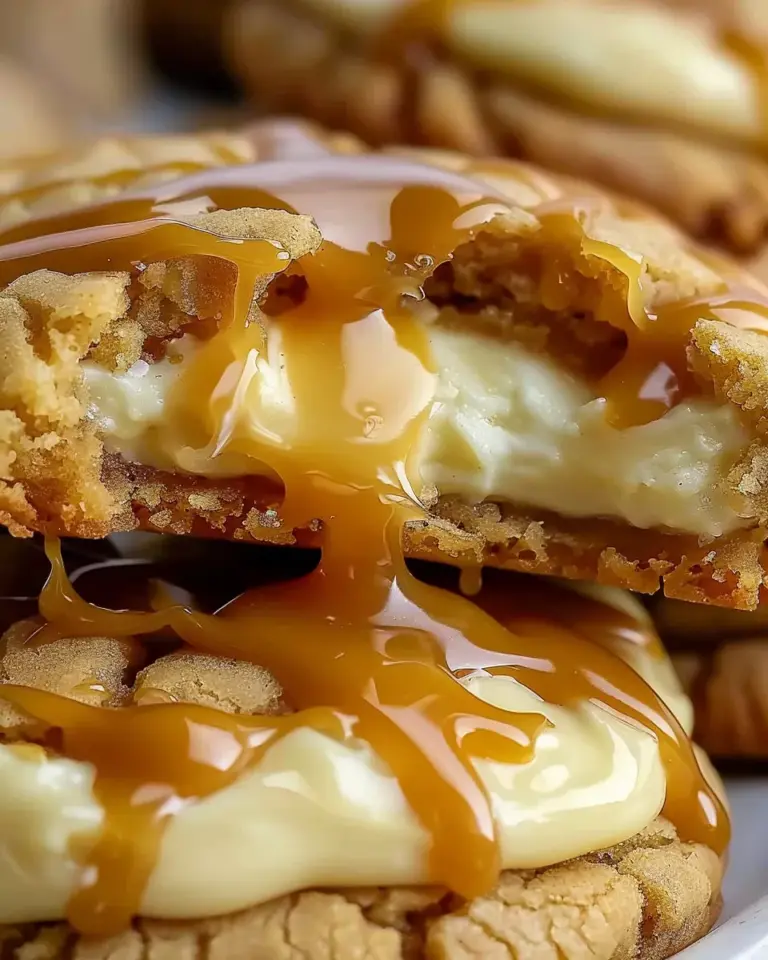 Caramel Cheesecake Cookies