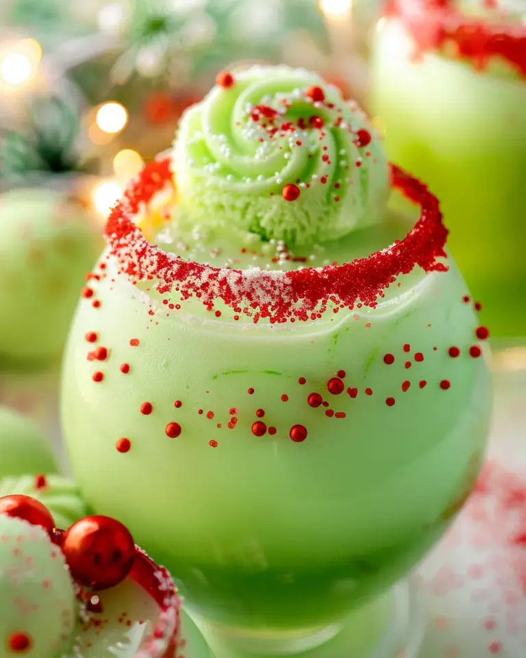 grinch christmas punch
