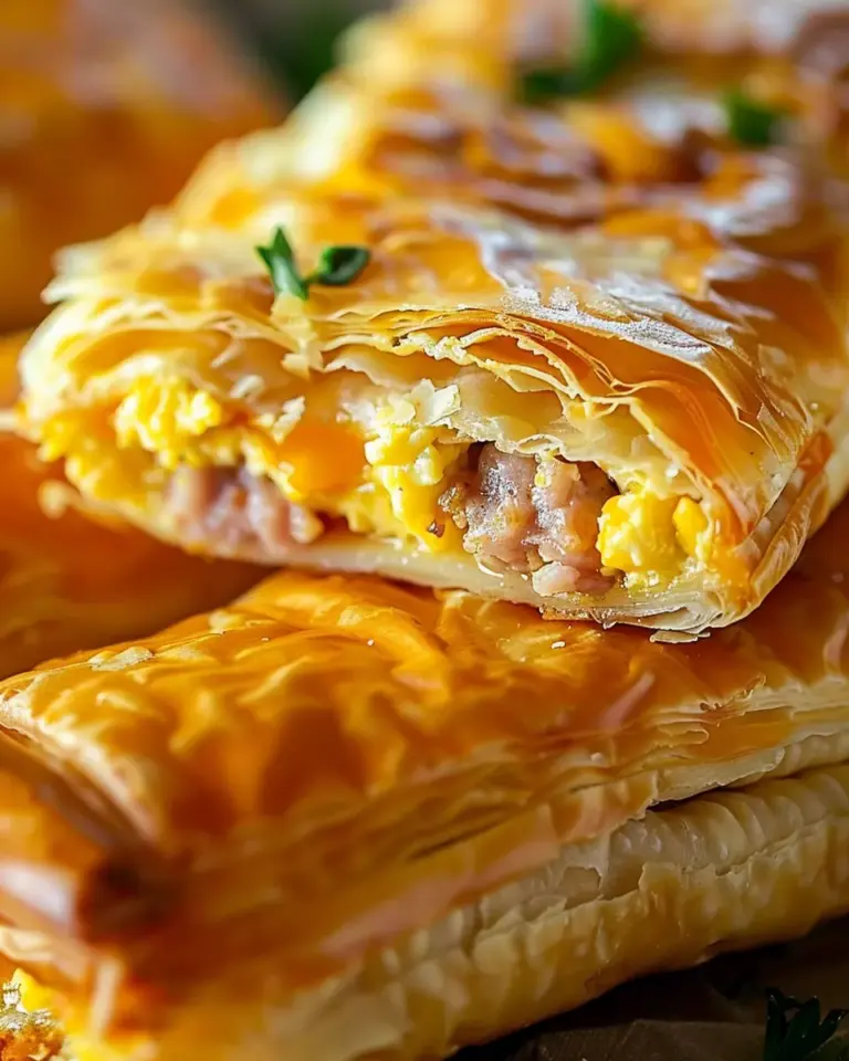 Homemade Breakfast Hot Pockets