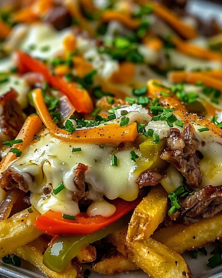 Philly Steak Cheese Fries