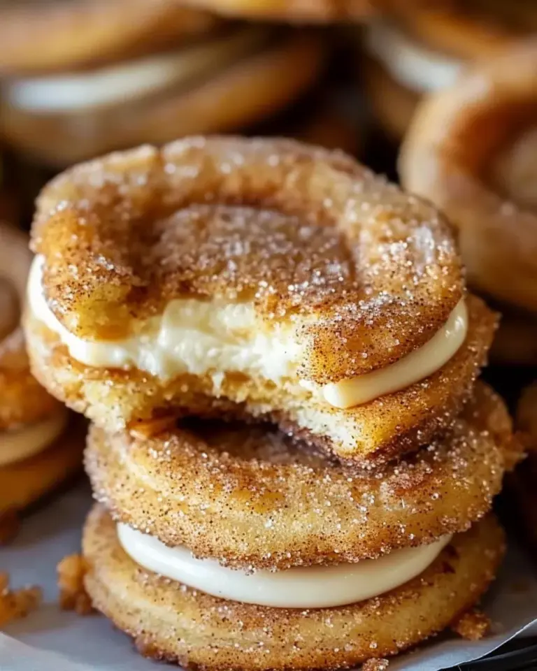 churro cheesecake cookies