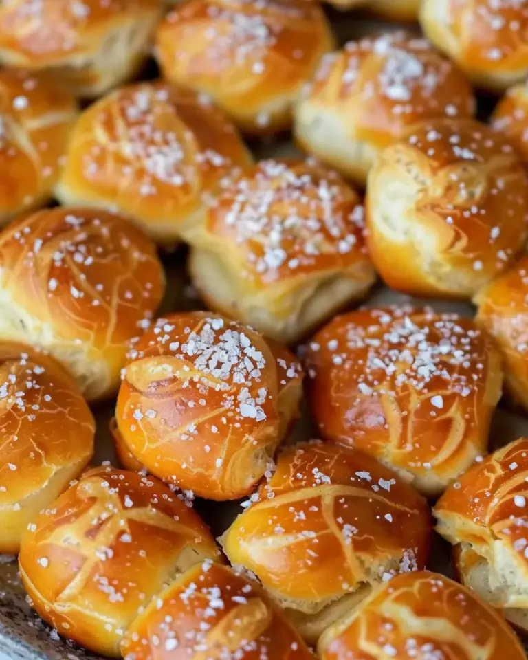 homemade soft pretzel bites