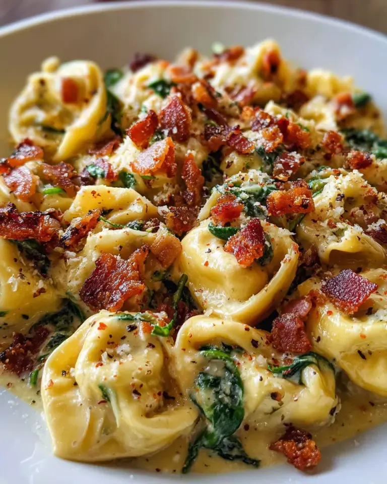 Indulgent Bacon Cream Cheese Tortellini Recipe to Wow You