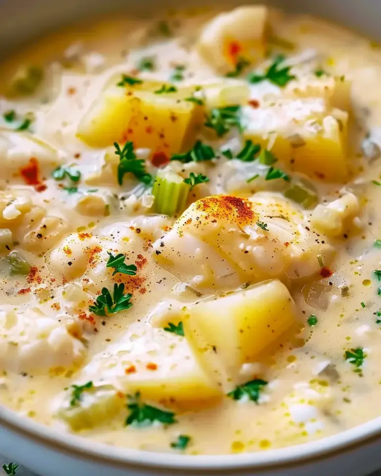 Creamy New England Fish Chowder
