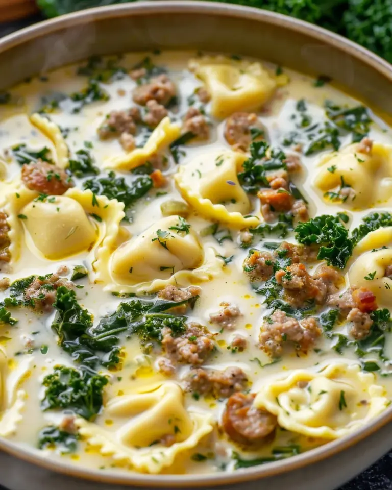 Sausage Tortellini Soup