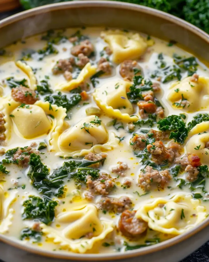 Sausage Tortellini Soup