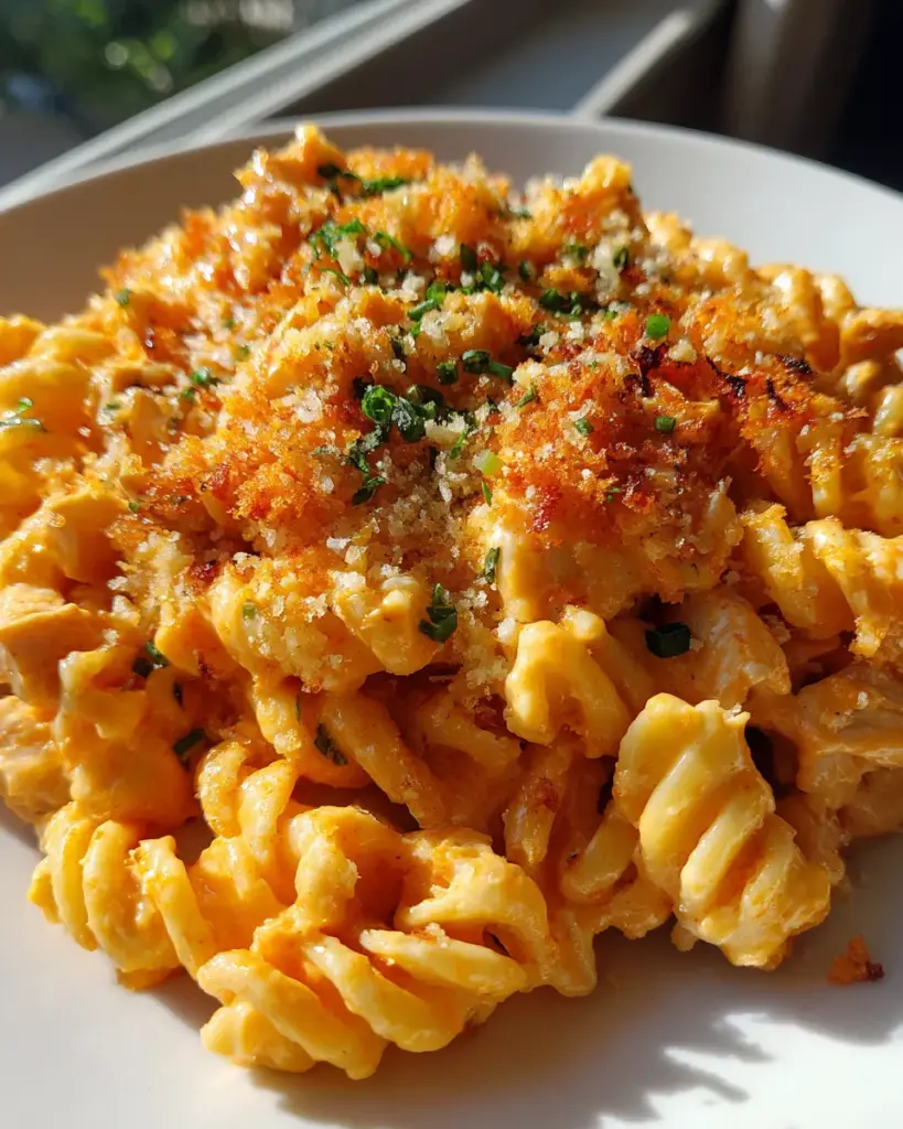 Irresistible Buffalo Chicken Mac and Cheese Recipe