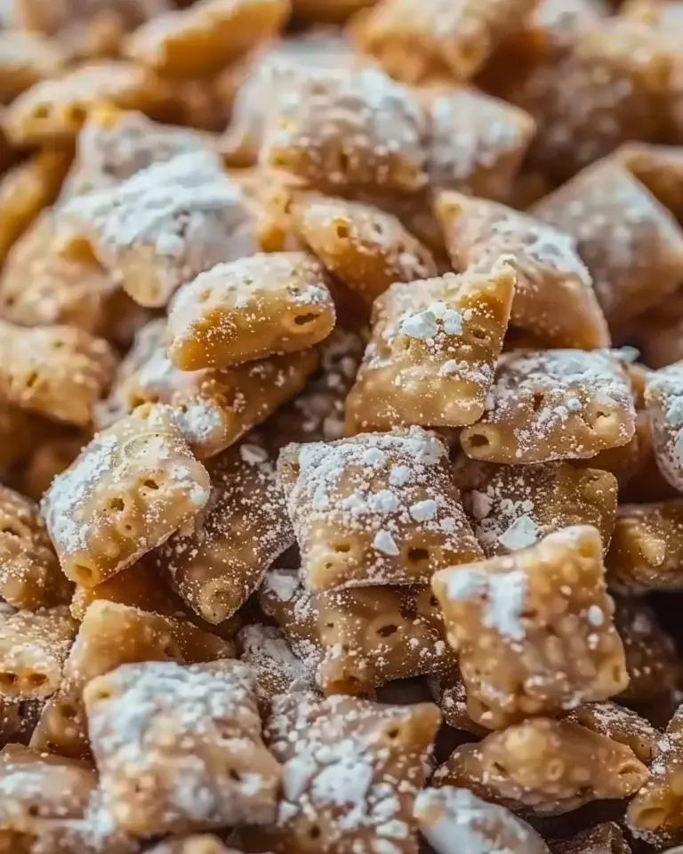 irresistible Caramel Apple Puppy Chow
