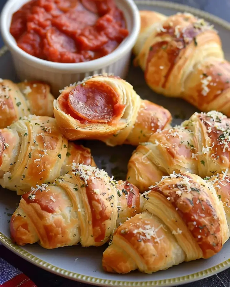 Mozzarella Pepperoni Croissant