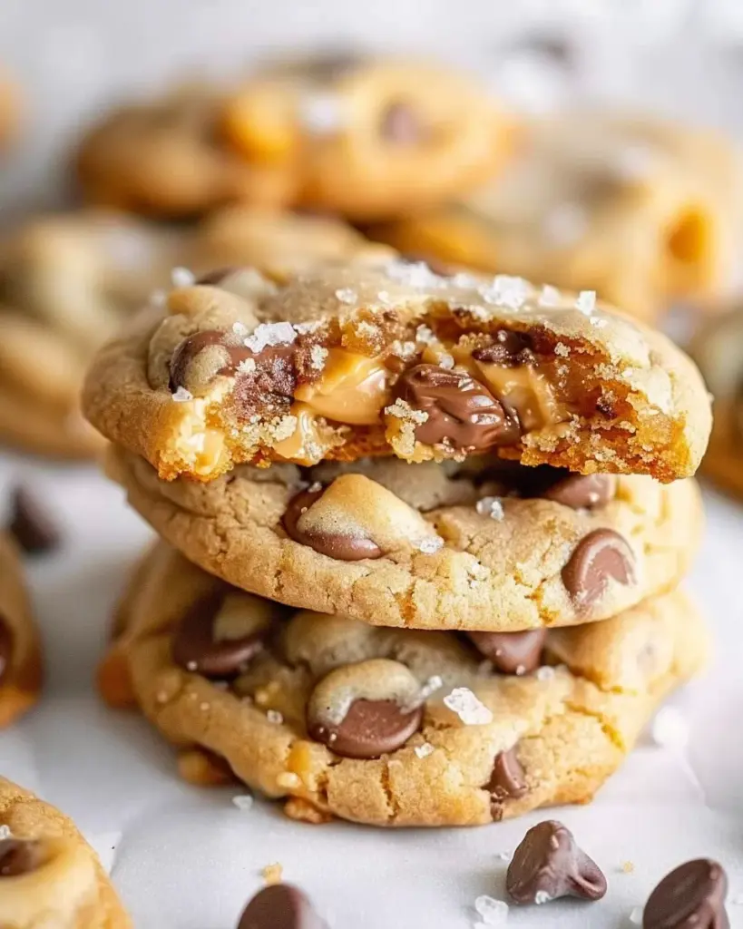 sea salt Butterscotch Chocolate Chip Cookies