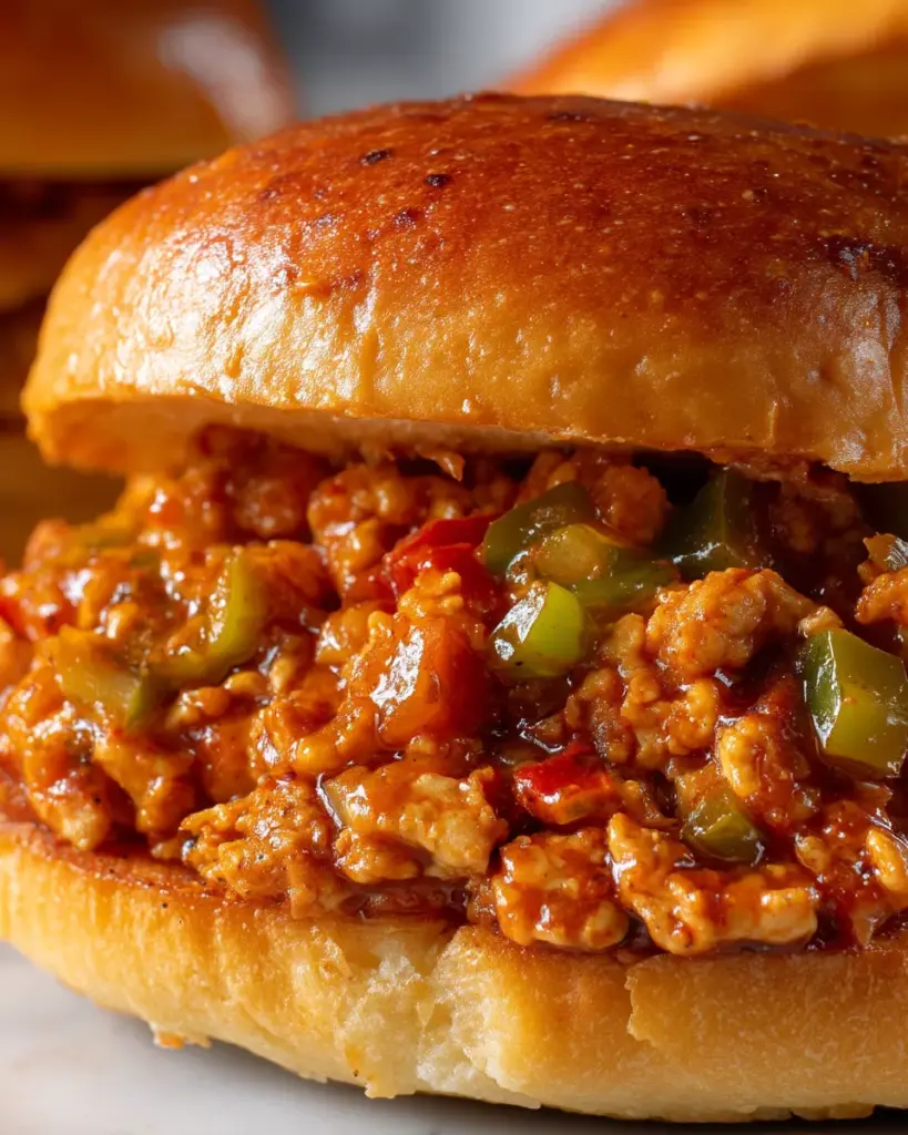 Cajun Chicken Sloppy Joes