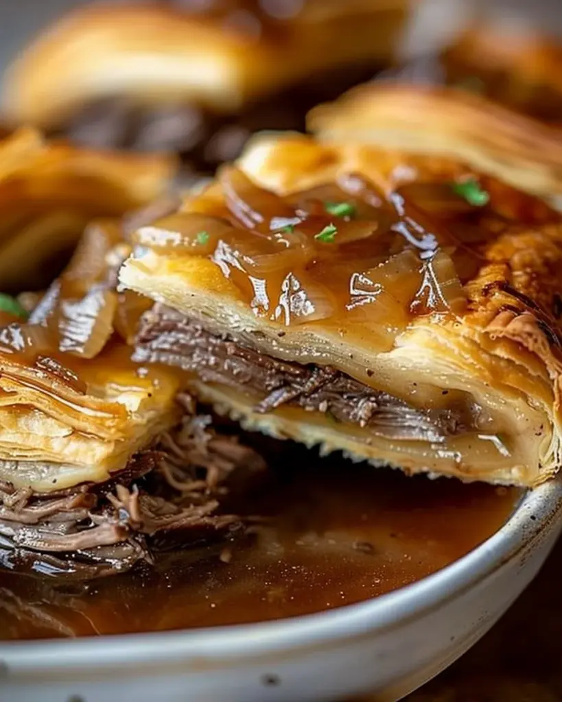 French Dip Squares : perfect party apetizer