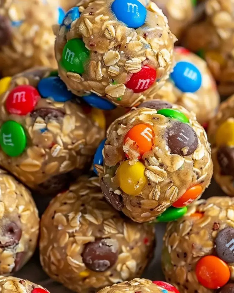 Monster Cookie Energy Balls