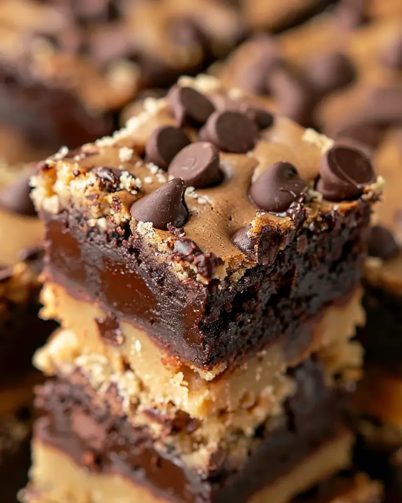 Cookie Dough Oreo Brownies