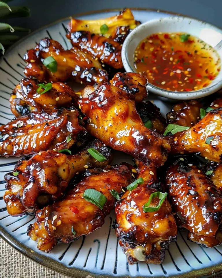 Sticky Pineapple-Teriyaki Chicken Wings in 3 Steps