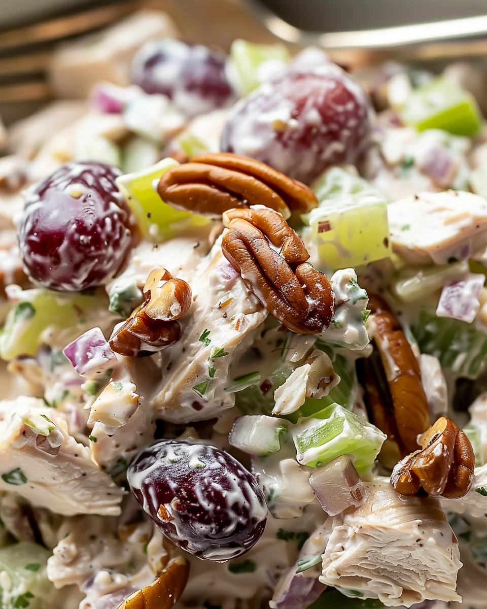 Chicken Salad Grapes Creamy
