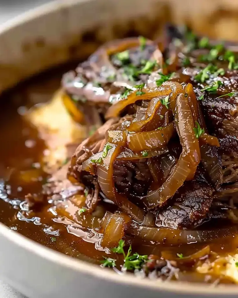 Comforting French Onion Pot Roast – theamazingfood