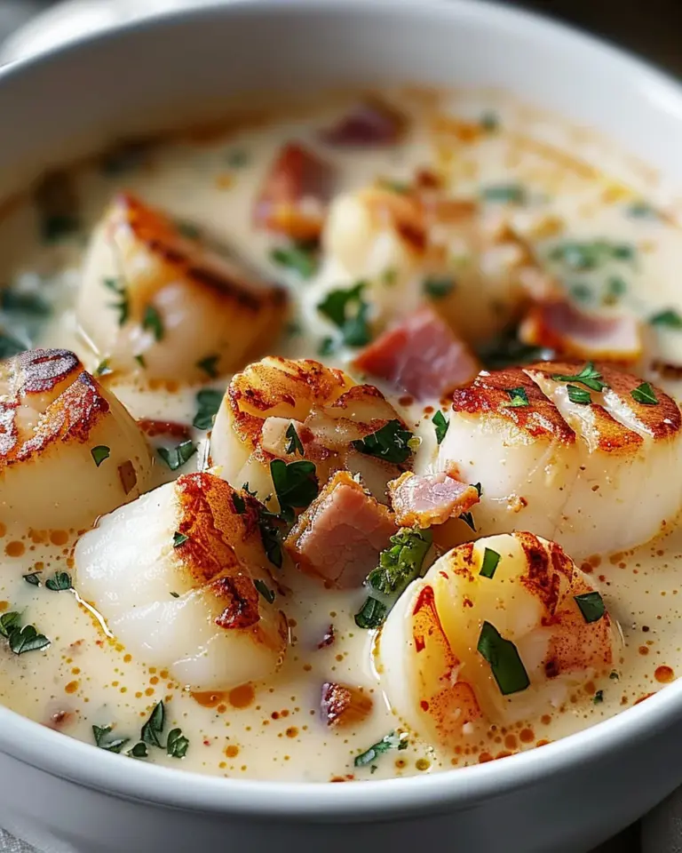Creamy Lobster Scallop Chowder for Cozy Nights In