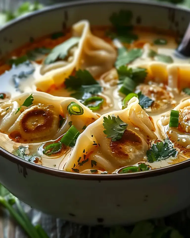 Comforting Thai Potsticker Soup for Cozy Nights In