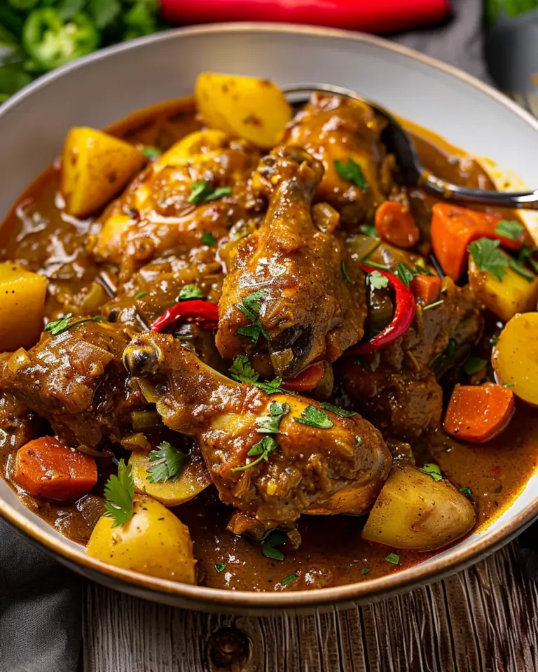 Authentic Jamaican Curry Chicken