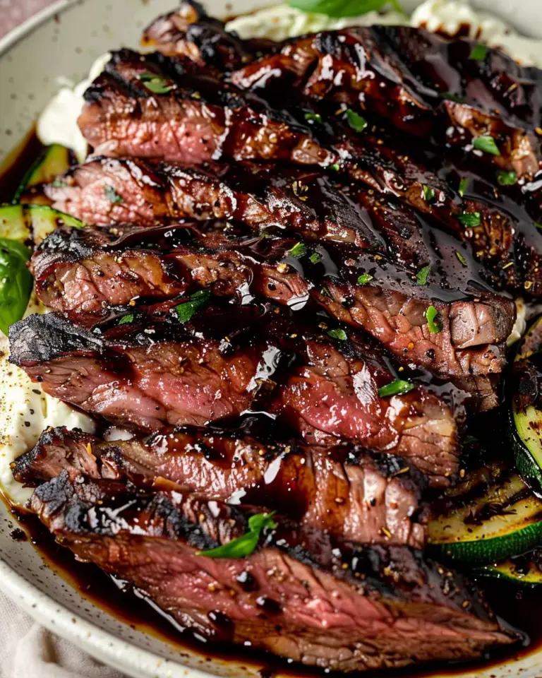 Balsamic Flank Steak