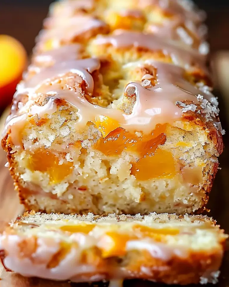 Heavenly Peach Bread