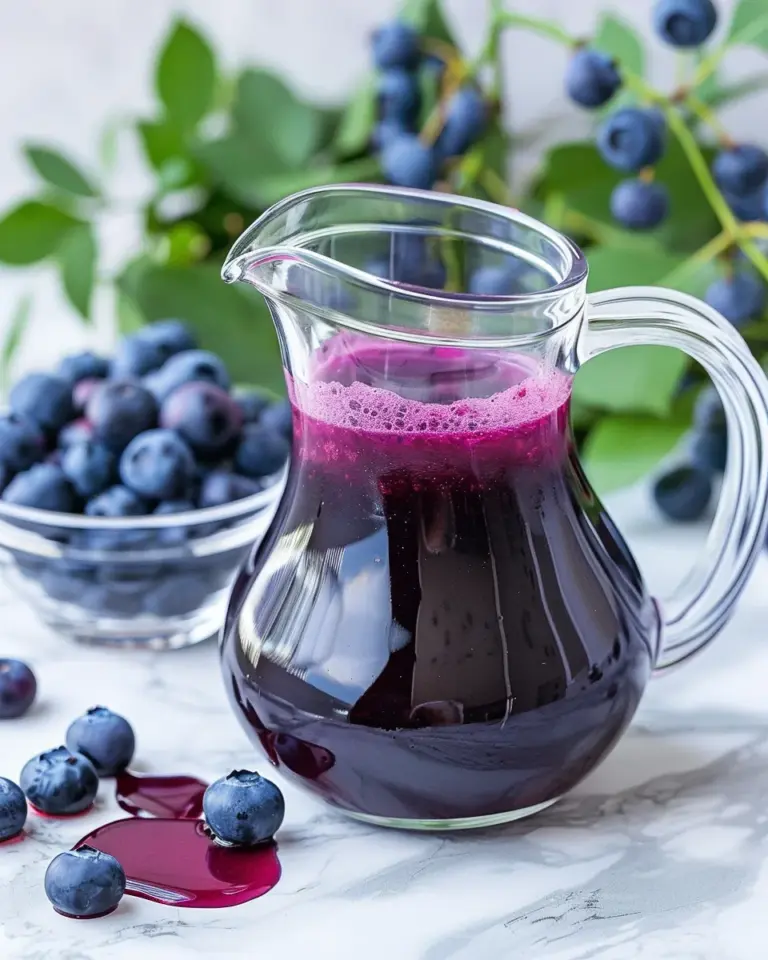 Blueberry Syrup