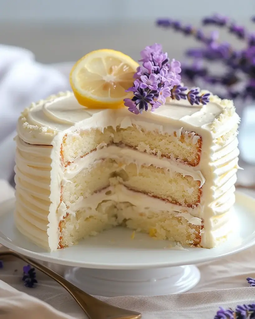Lemon Lavender Cake