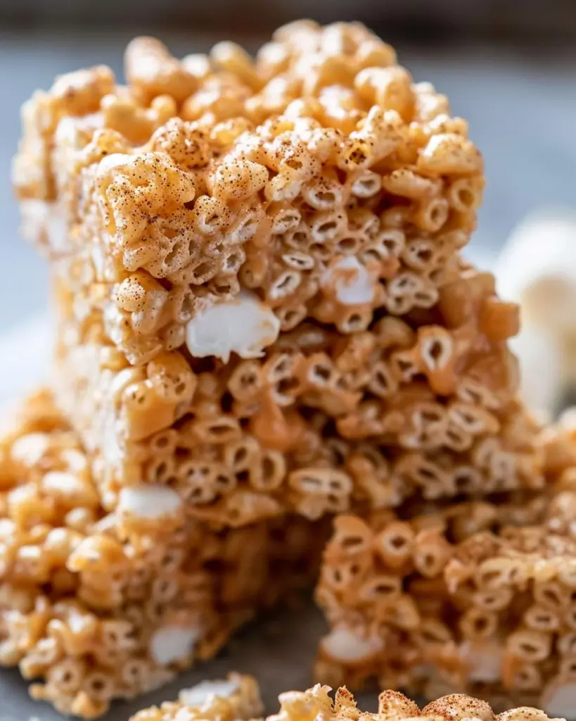 Churro Rice Krispie Treats