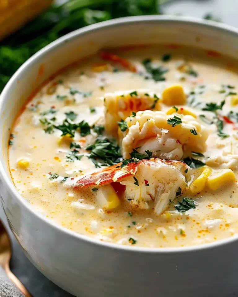 Bobby Flay’s Crab & Corn Chowder