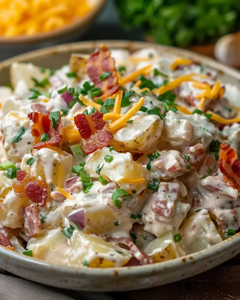 Steakhouse Potato Salad: A Creamy, Flavor-Packed Side Dish