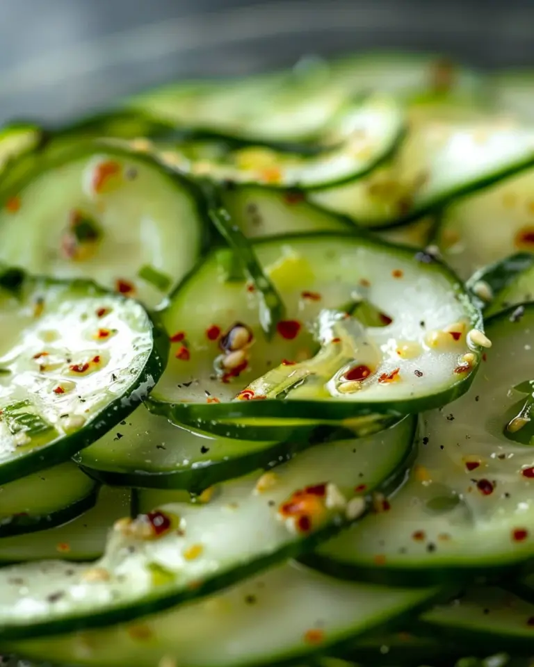 Easy Korean Cucumber Salad Recipe