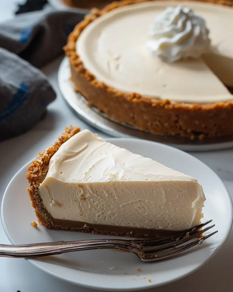 Philadelphia Eggnog Cheesecake with Gingersnap Crust
