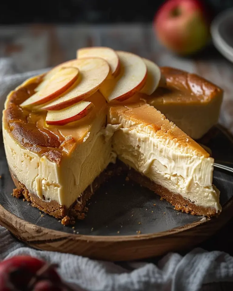 Apple Cider Cheesecake