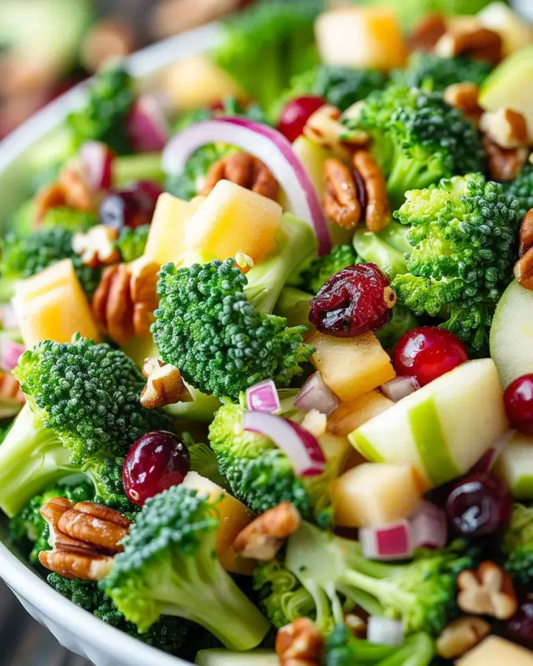 Broccoli Apple Crunch Salad