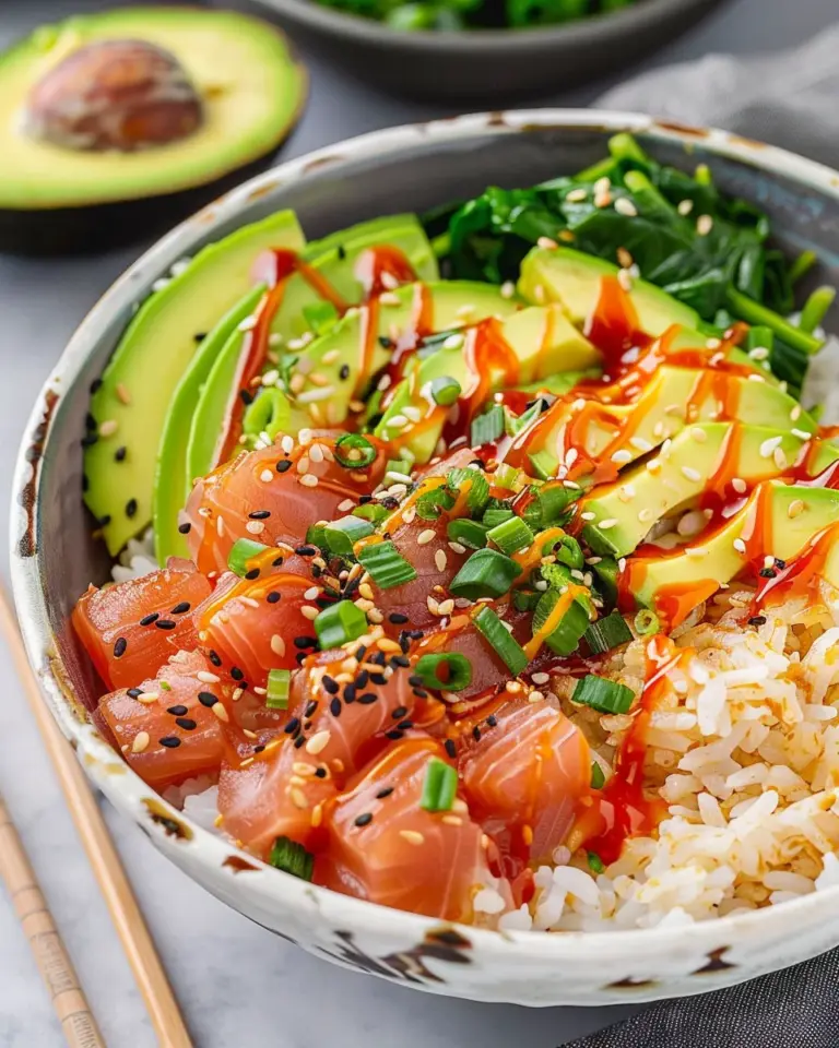 Canned Tuna Sushi Bowl