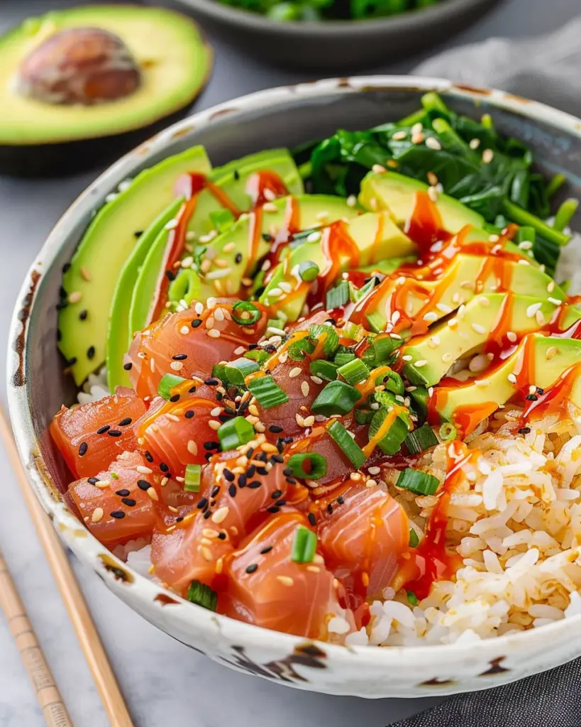 Canned Tuna Sushi Bowl