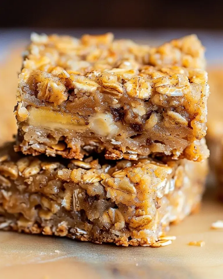 Banana Oatmeal Bars