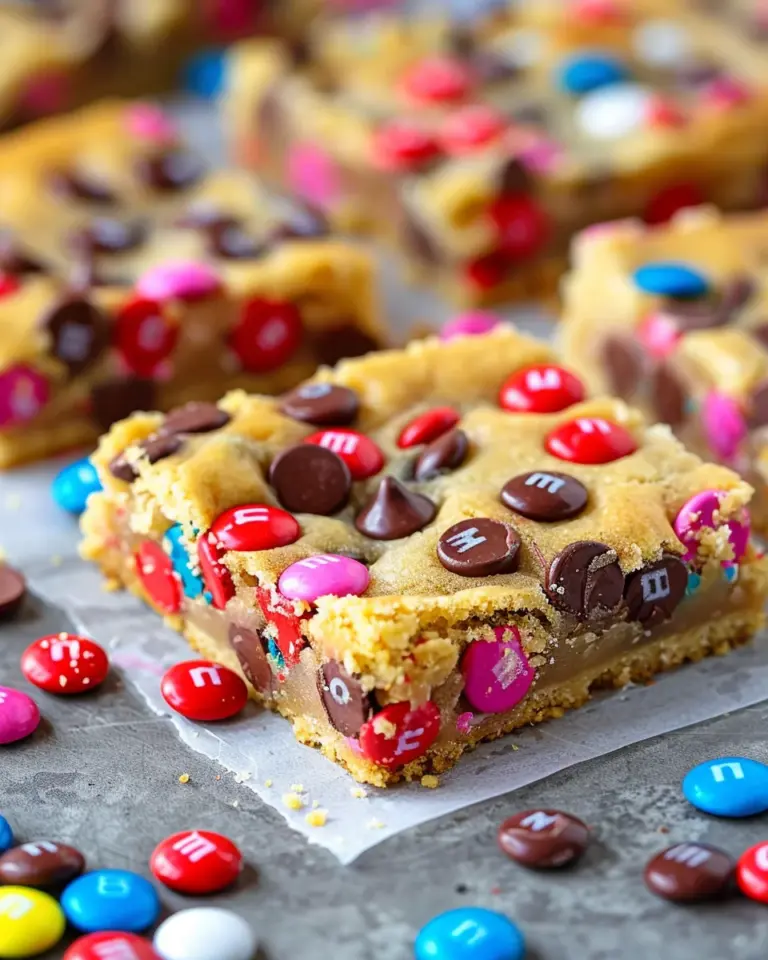 Valentine Chocolate M&M Sheet Pan Cookies