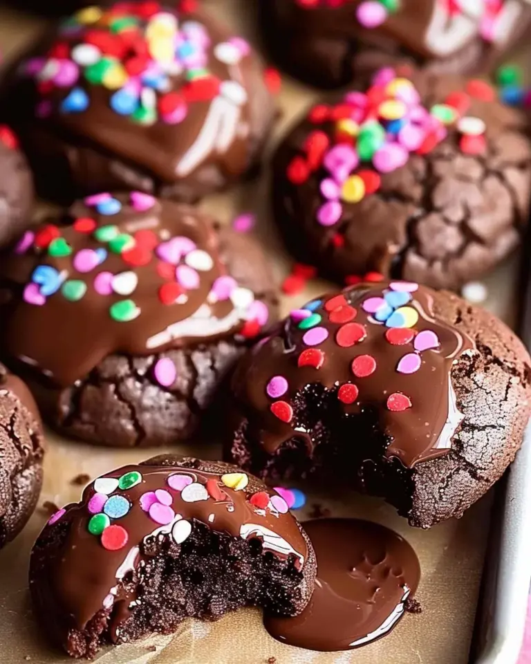 Chocolate Cake Mix Cookies