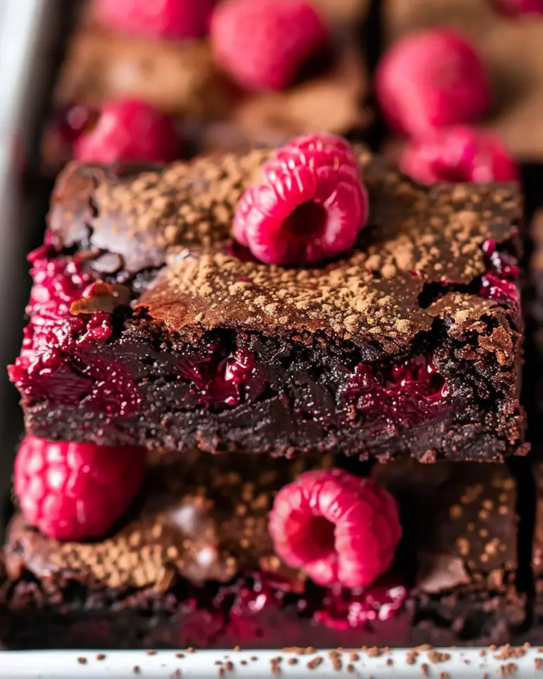 Raspberry Brownie Recipe