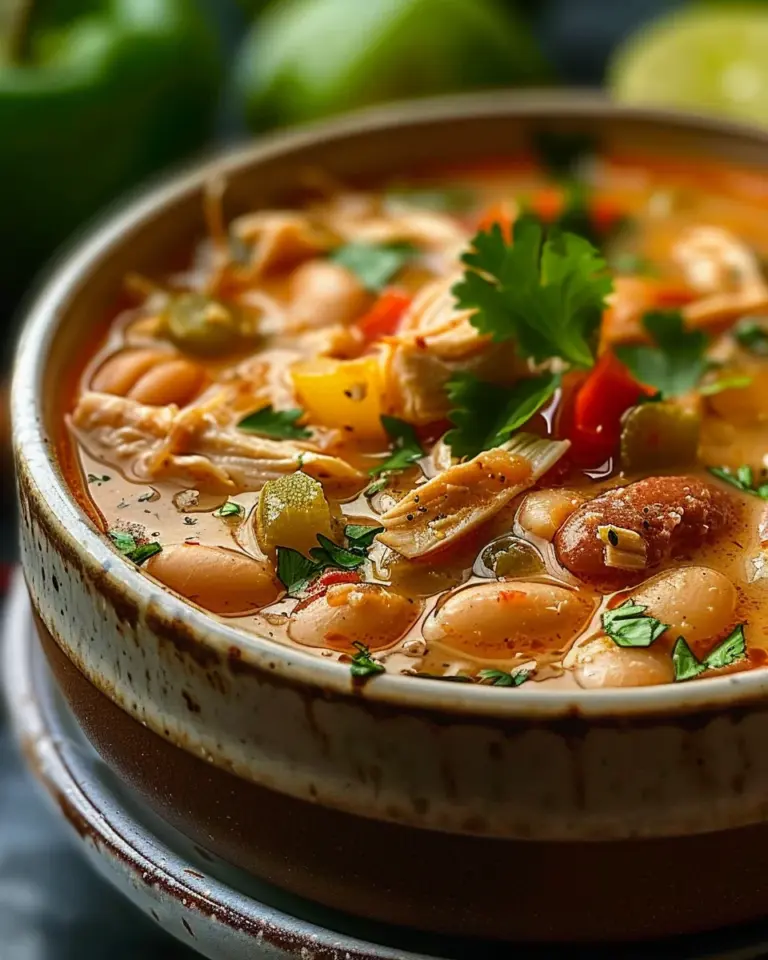 Cajun White Chicken Chili