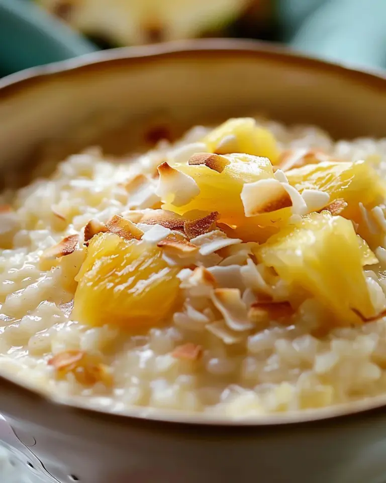 Hawaiian Rice Pudding