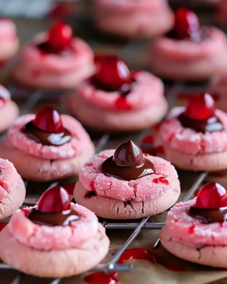 Cherry Kiss Cookies