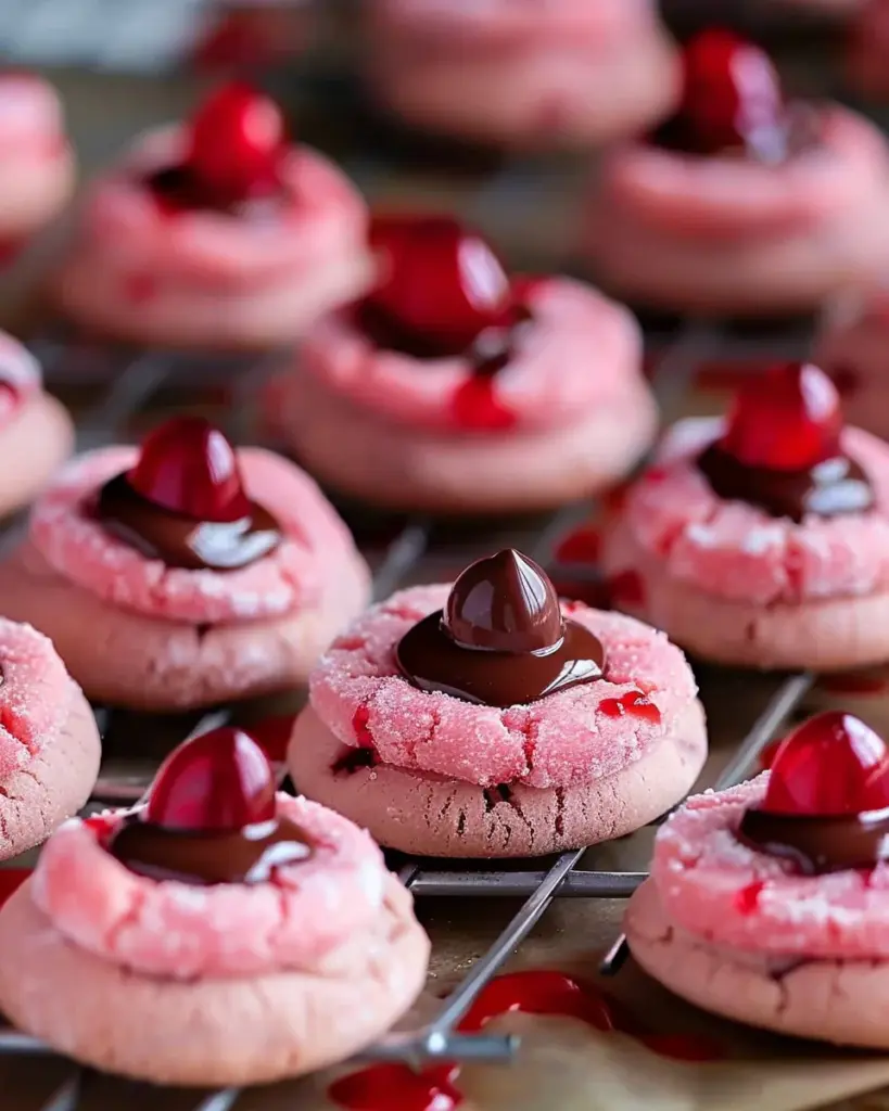 Cherry Kiss Cookies