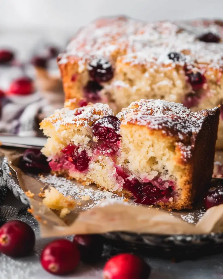 Cranberry Breakfast Cake