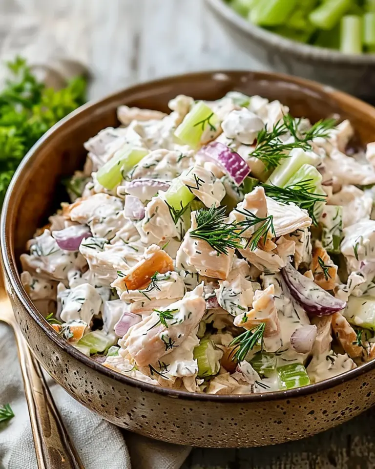 Cottage Cheese Chicken Salad