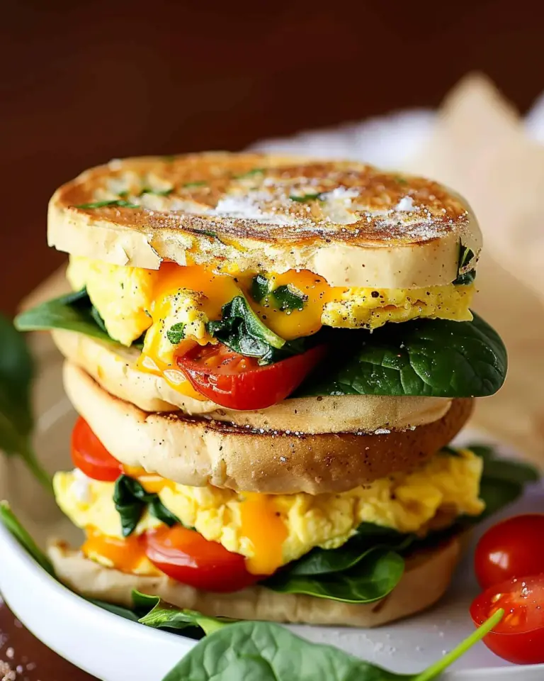Healthy Breakfast Sandwich (A make-ahead recipe)
