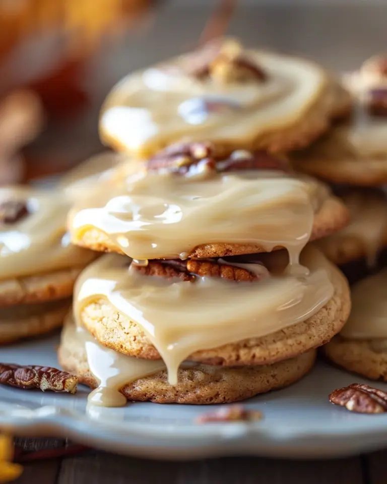 Maple Cookies With Maple Icing