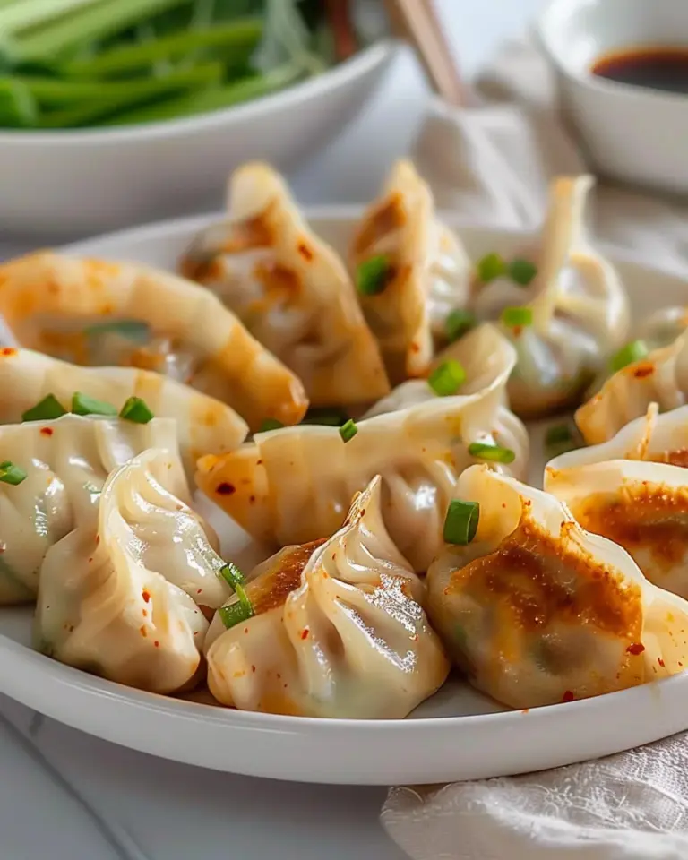 Kimchi Mandu (Korean Kimchi Dumplings)